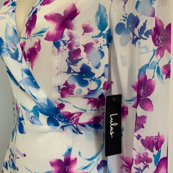 Floral Print Midi Dress - Picture 2 of 5